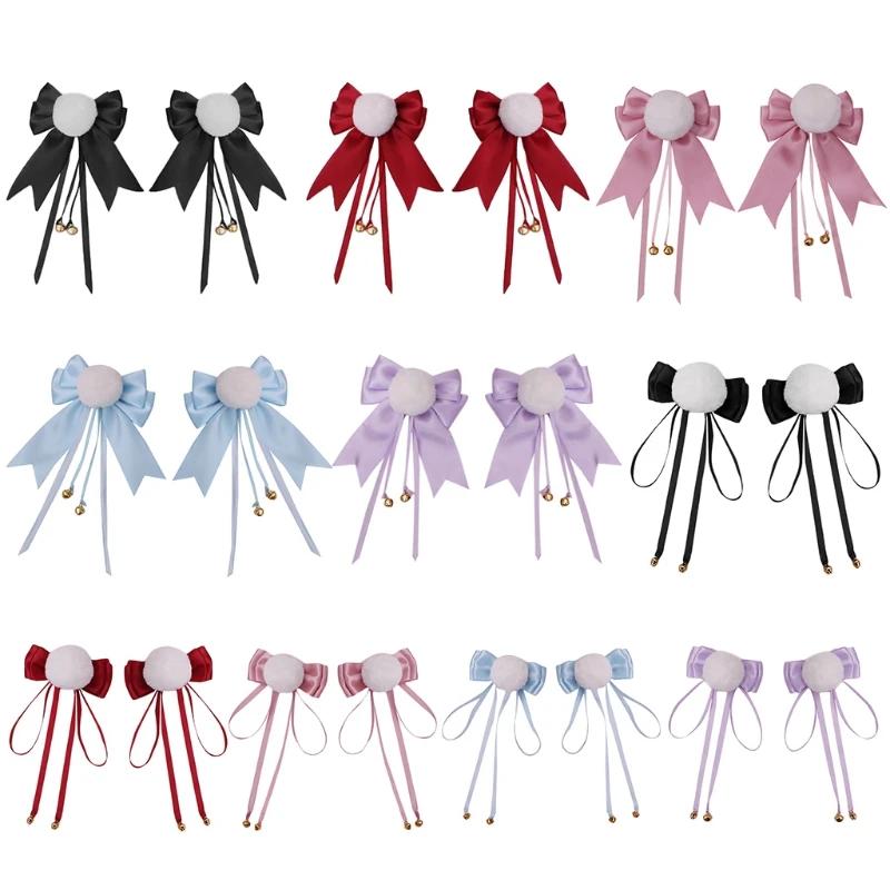 127D   Ϳ Pom Pom  Bowknot Ҹ  Ŭ   ¥    Ӹ ִϸ̼ θŸ ڽ
